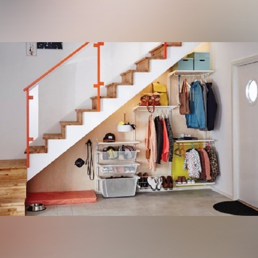 Algot ikea под лестницей