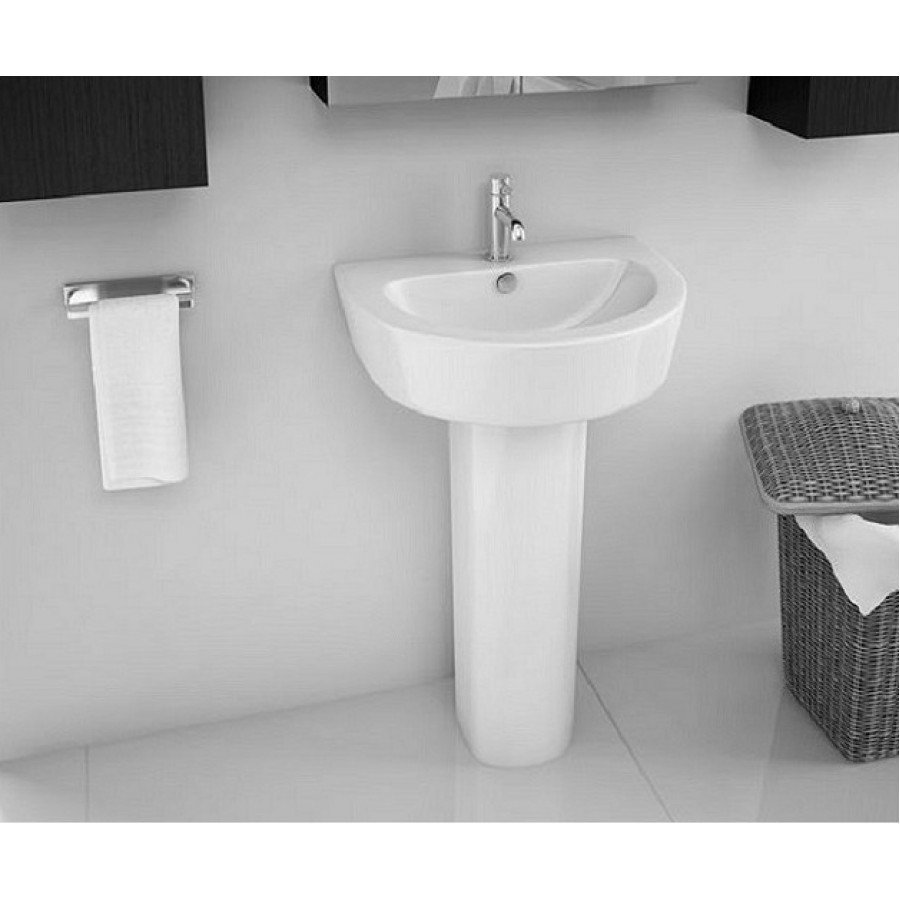 Раковина с пьедесталом 61 см Imex Arco lp1088