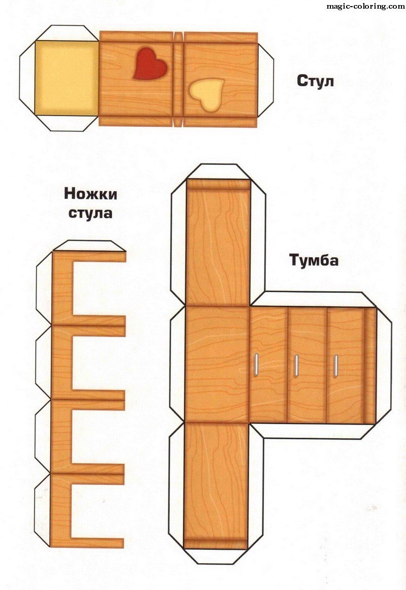 Мебель из бумаги