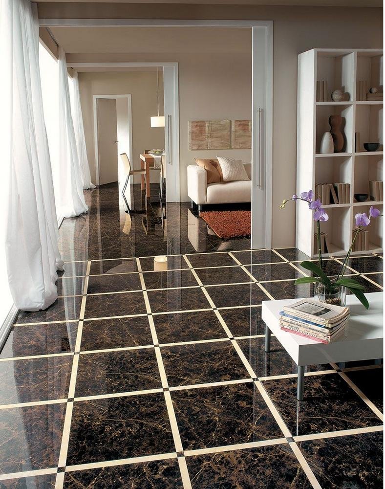 Императора дарк керамогранит 600х600