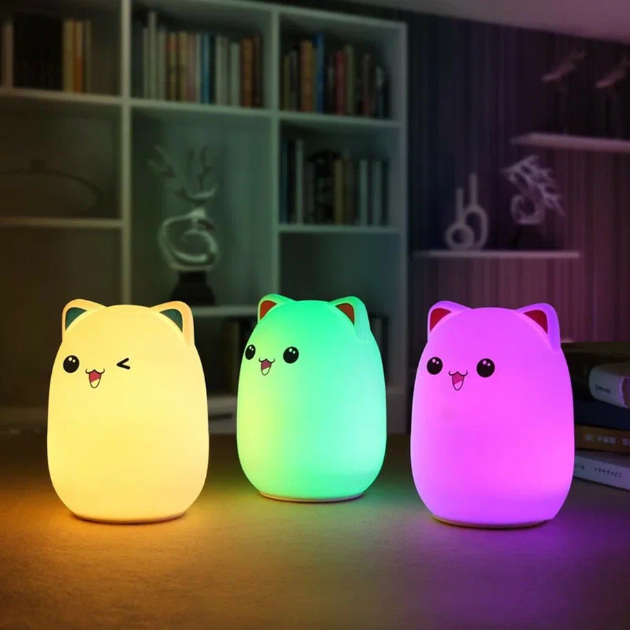 Ночник светильник USB Silicone Lamp силиконовый
