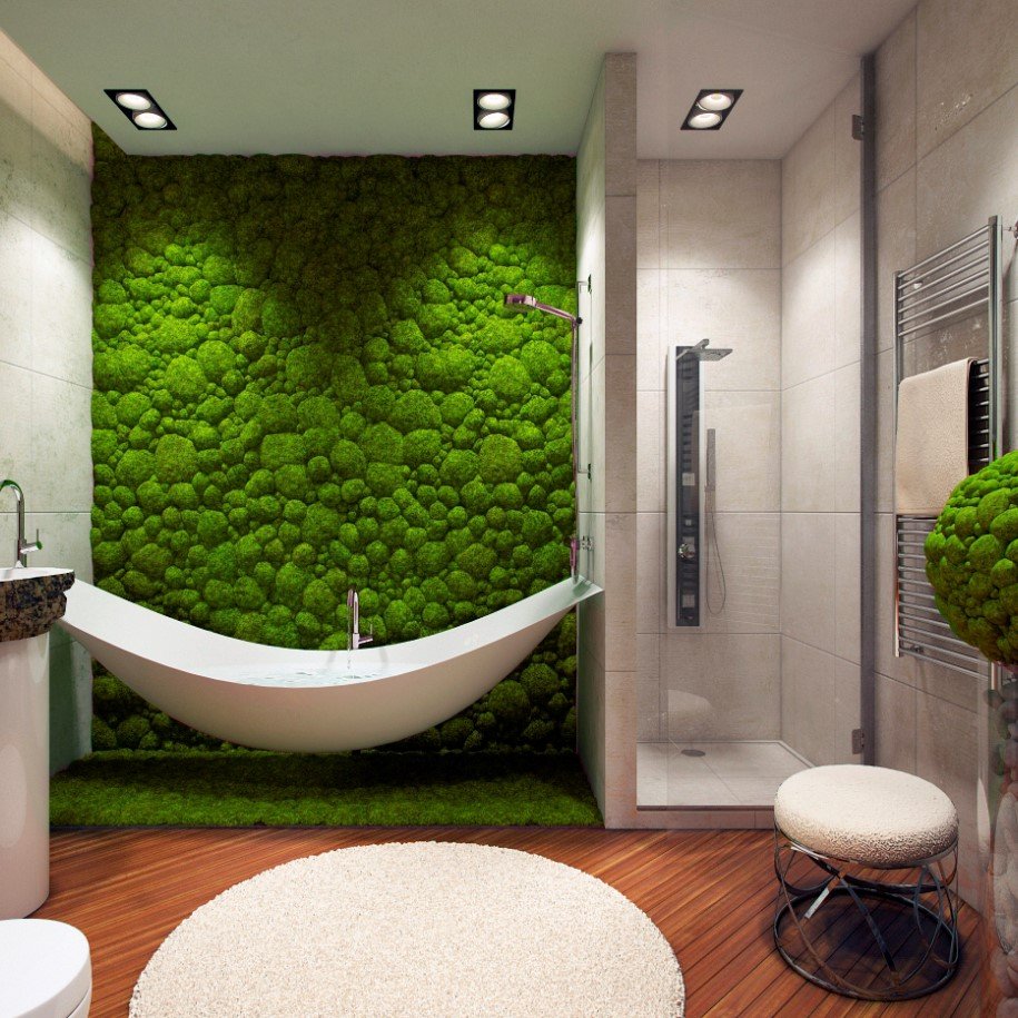 Экостиль в интерьере декор