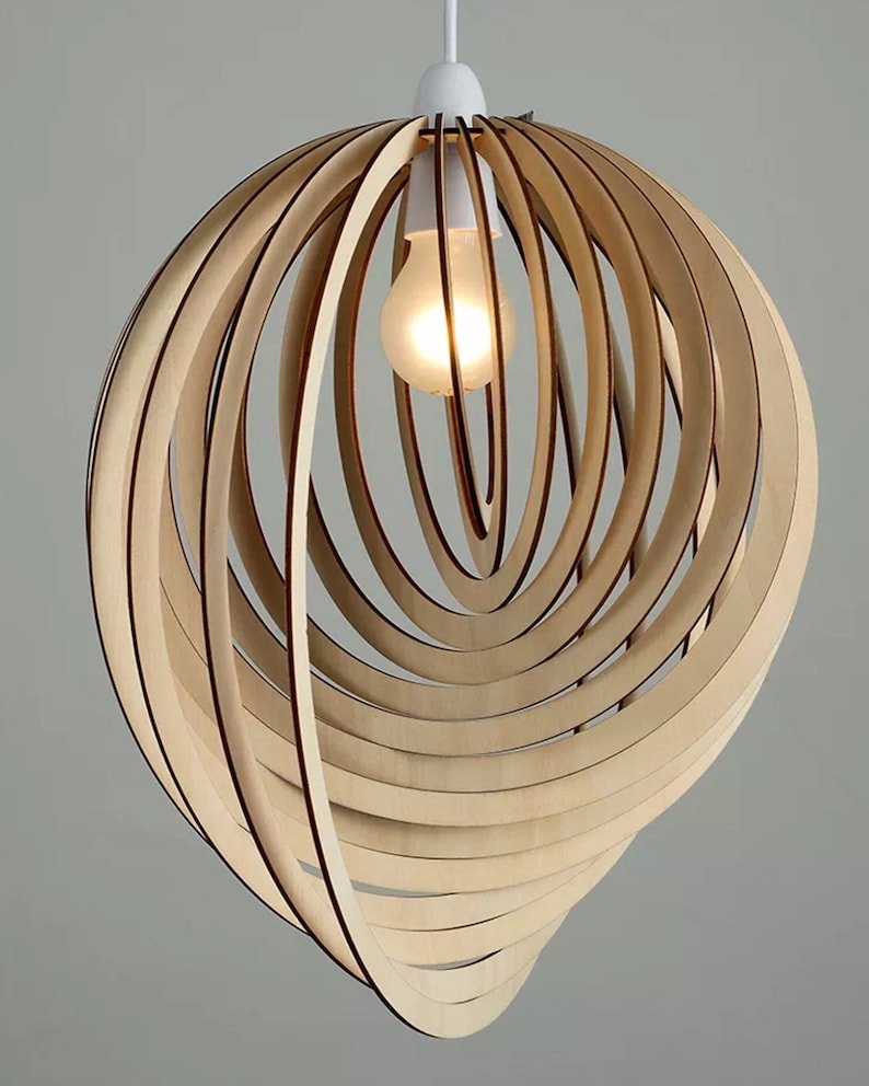 Светильник Wood Chandelier
