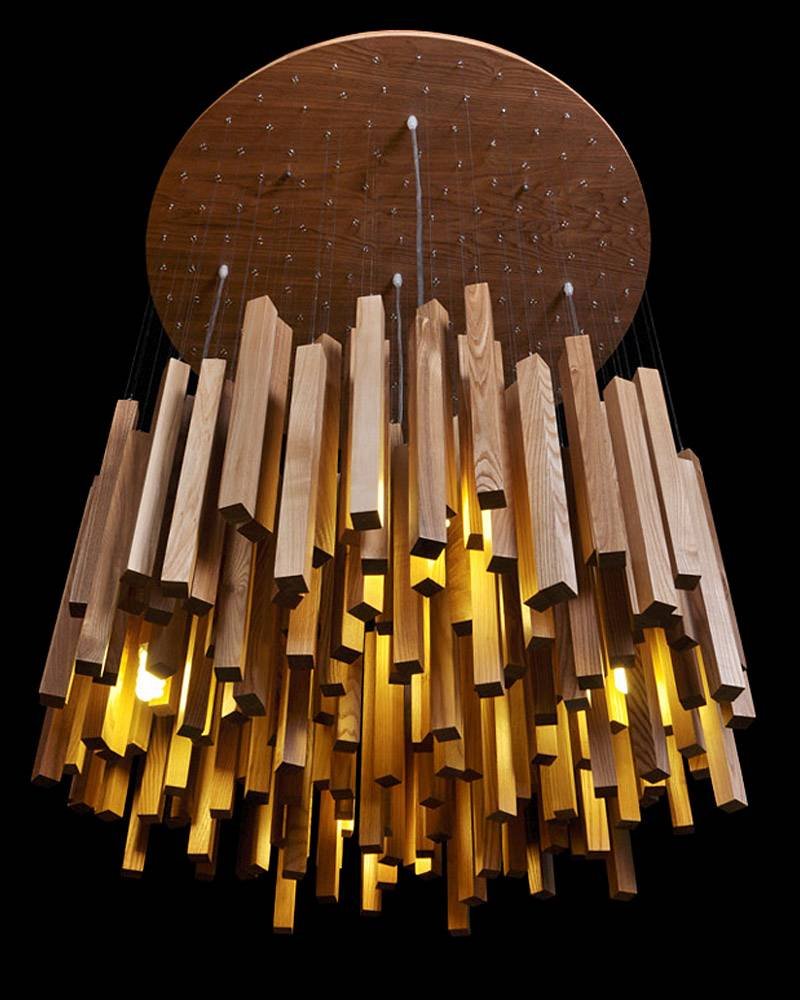 Светильник lofter Wooden Sphere