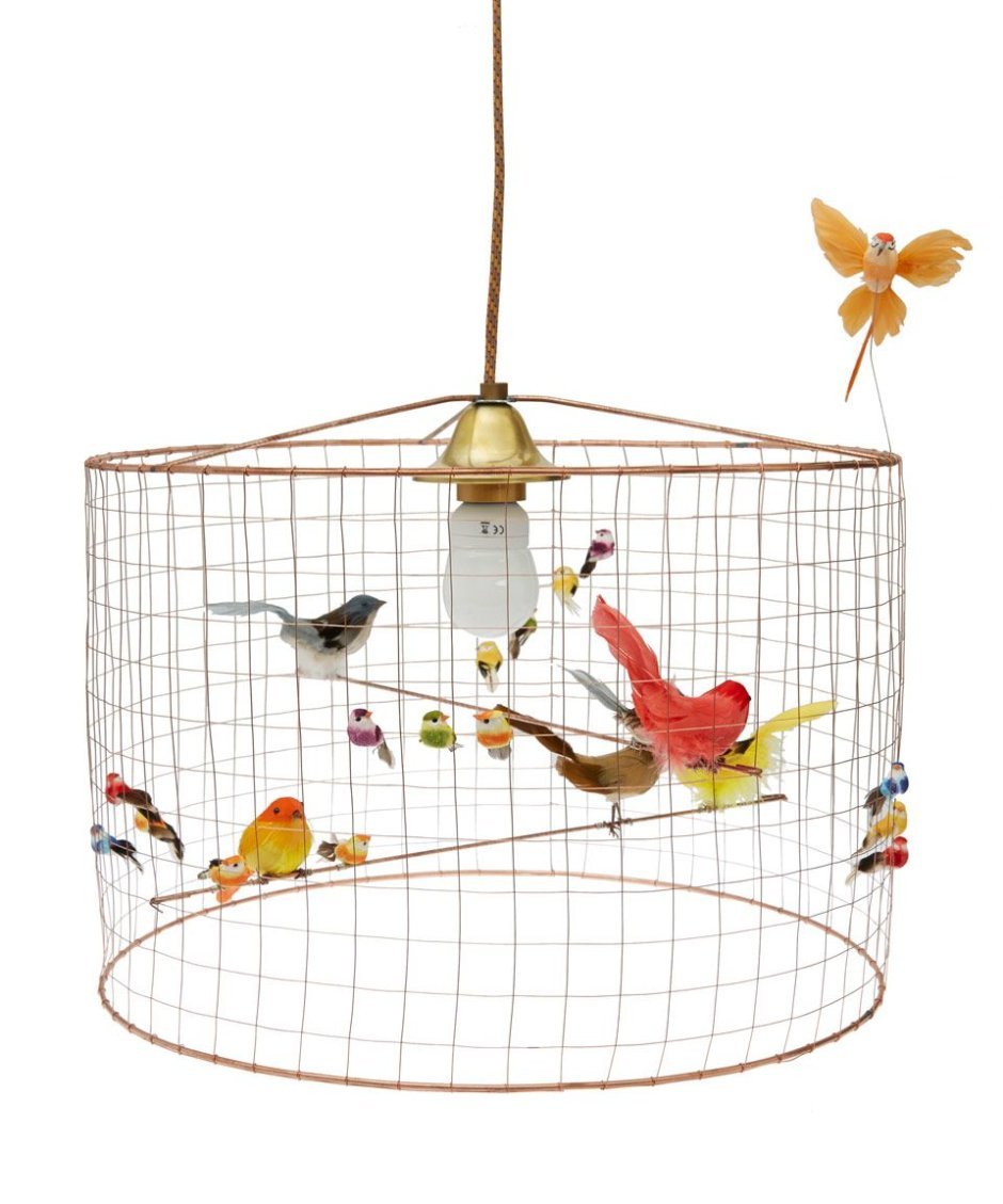 Seletti люстра Chandelier ворон