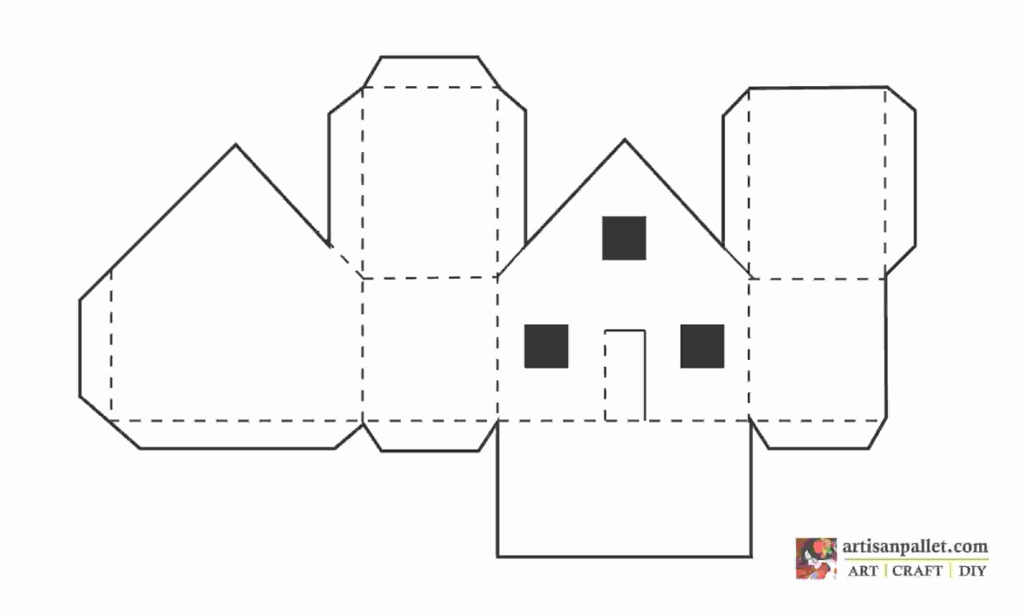 Как сделать макет дома из бумаги своими руками: необходимые размеры, пошаговая инструкция и шаблоны