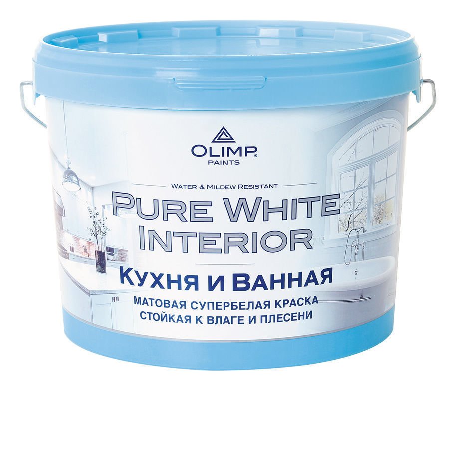 Краска для стен Olimp Paints интерьерная