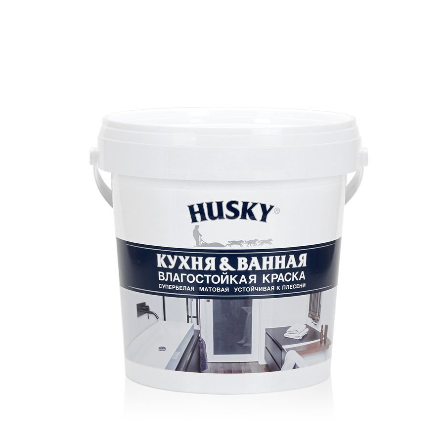 Краска акриловая Husky фасадная 10л