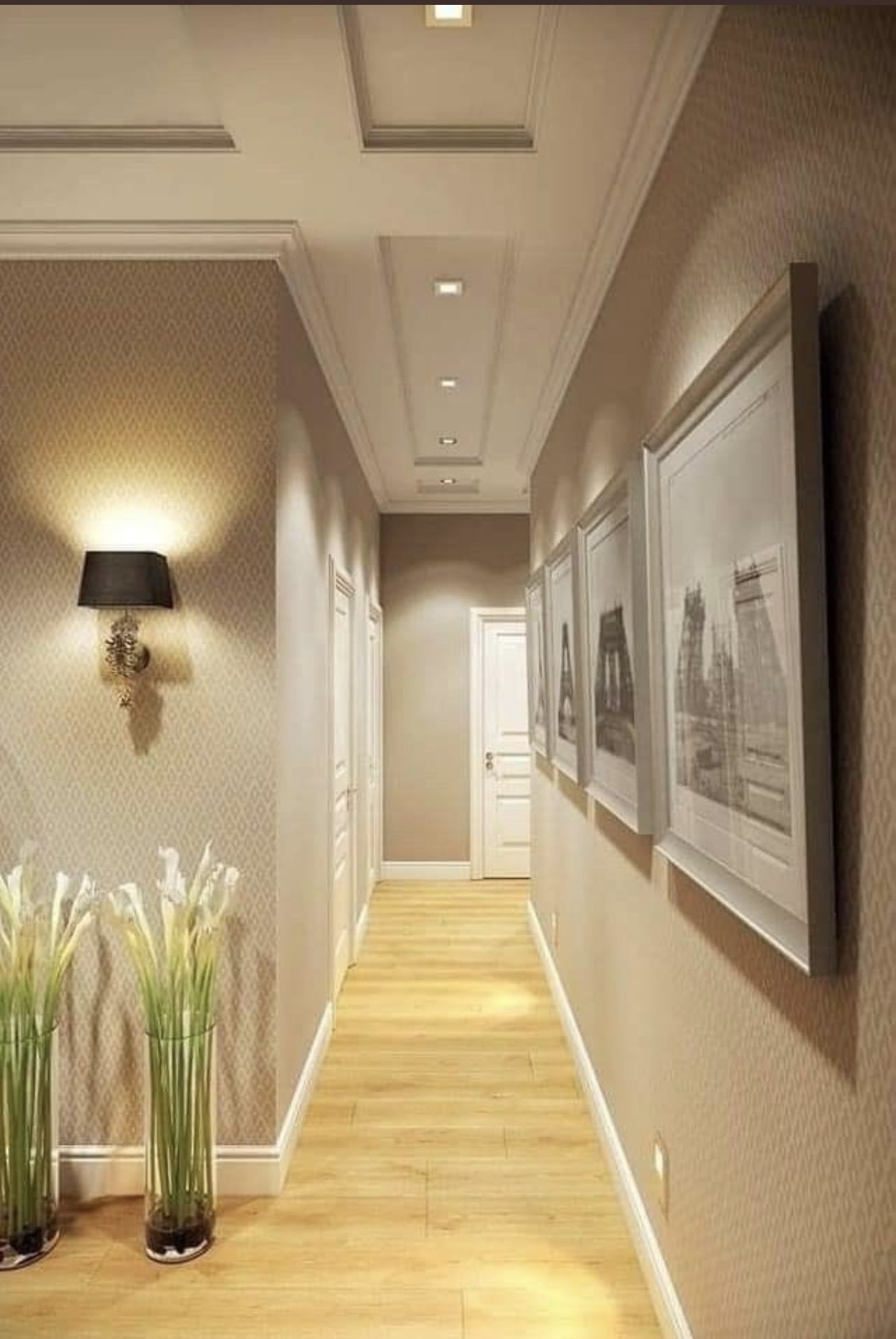 варианты освещения коридора в квартире