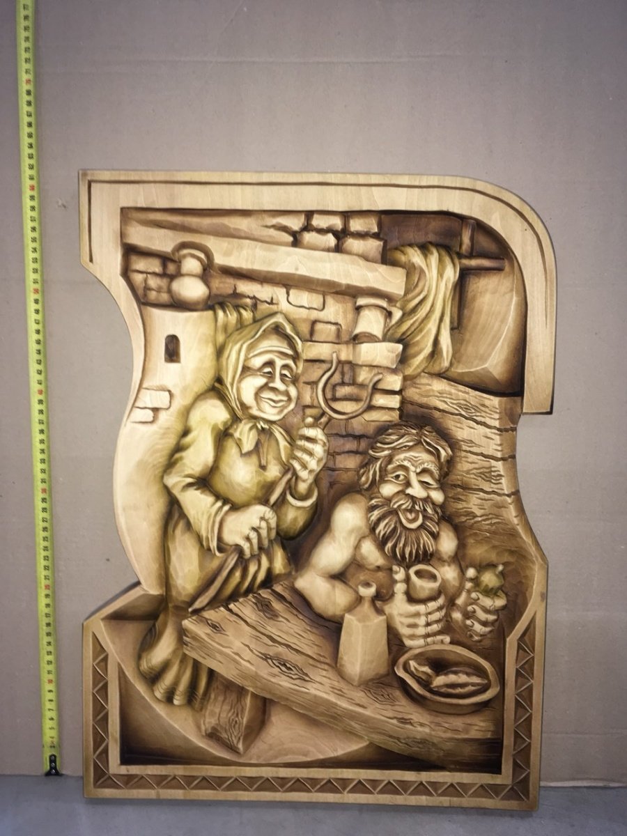 Резьба по дереву для бани