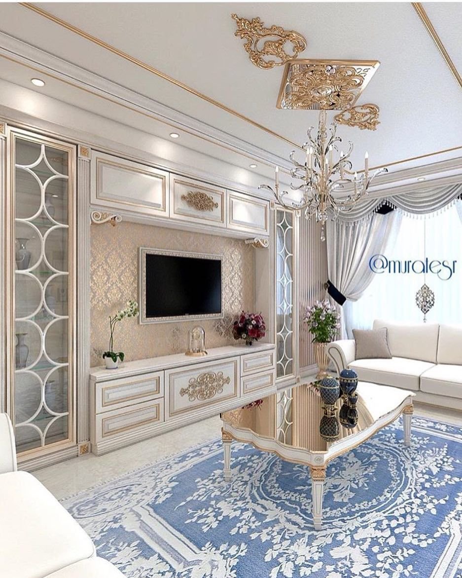 Гостиная в классическом стиле