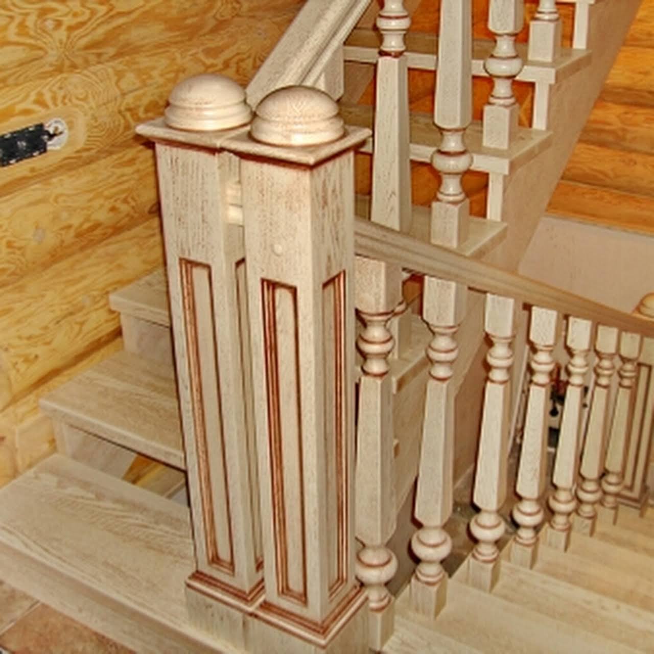Деревянний балясина для лестницы