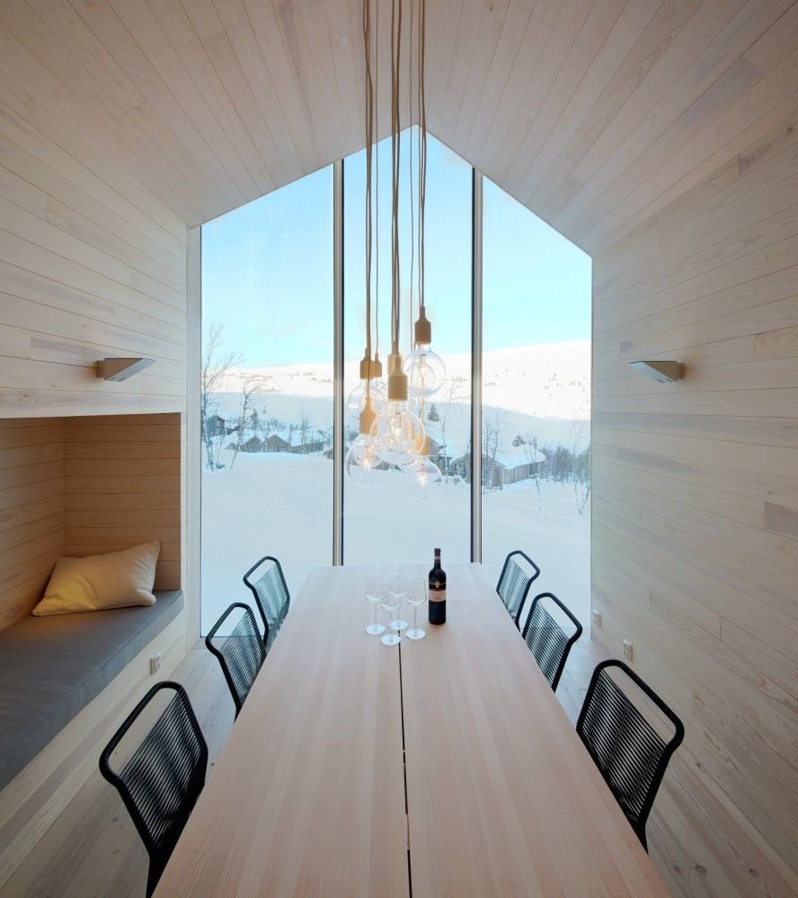 Норвежские домики панорамные окна