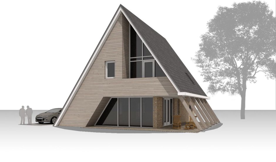 Дом шалаш в Норвегии