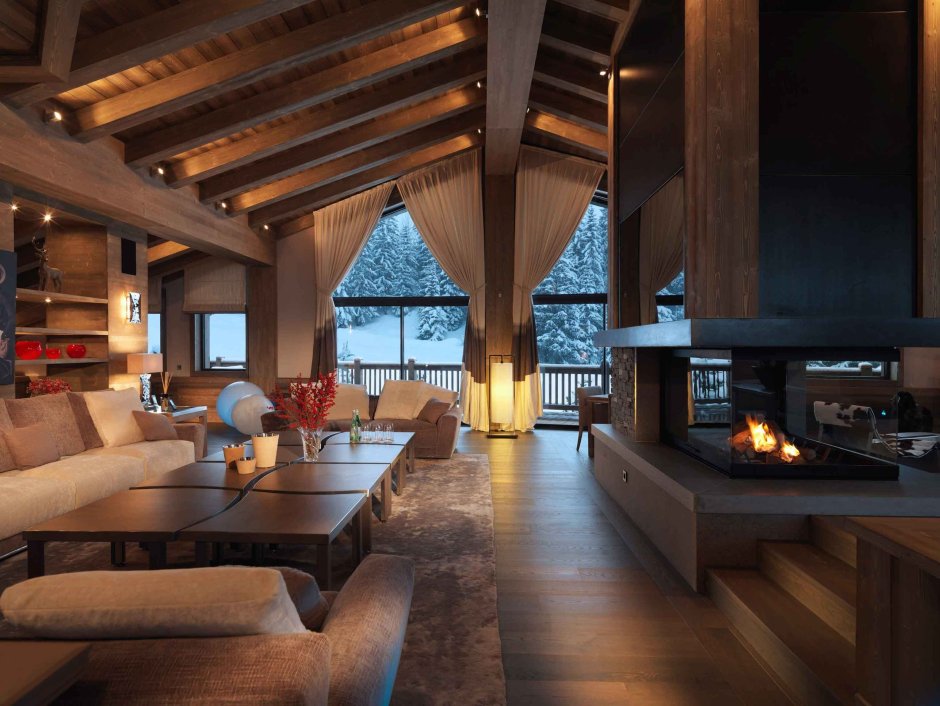 Luxury Chalet Interior Courchevel