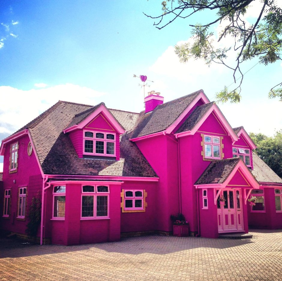 Розовый домик Дрим Хаус
