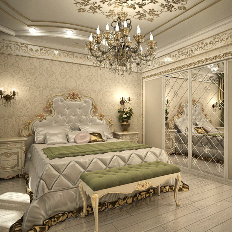 Светлая спальня в современном стиле