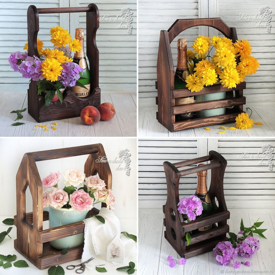 Декоративные ящики для цветов