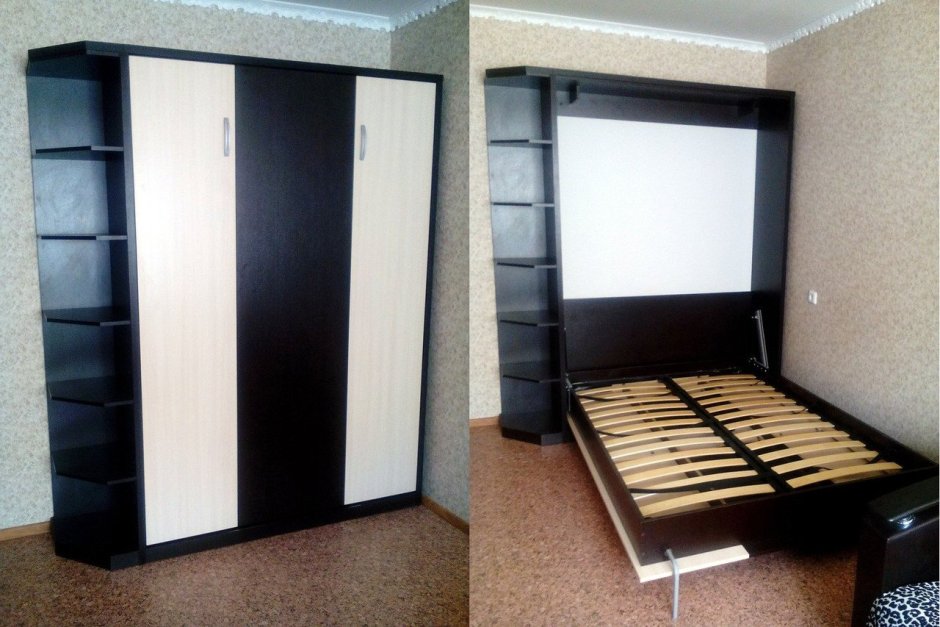 Кровать-шкаф трансформер мебельная фабрика