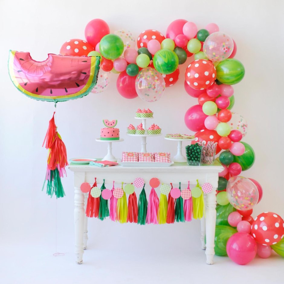 Украшение шариками на день рождения ребенка