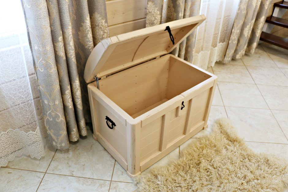 Rustic Wooden Chest