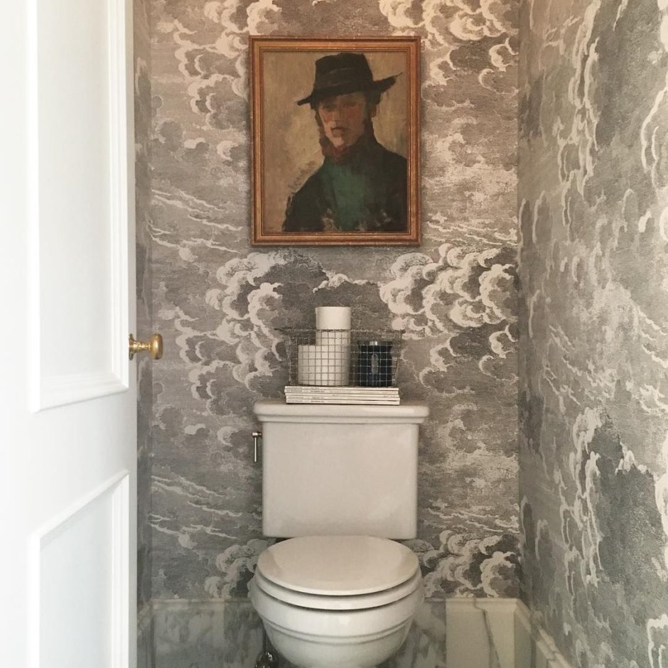 Креативный интерьер туалета