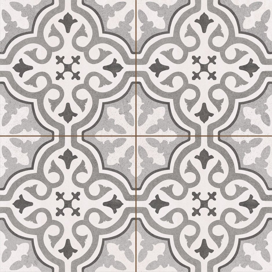 Напольная плитка Kerlife Hydraulic Grace Silver