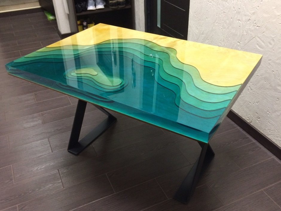 Epoxy Resin Table