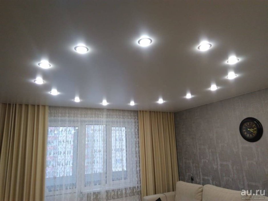 Красивые лампочки для натяжных потолков