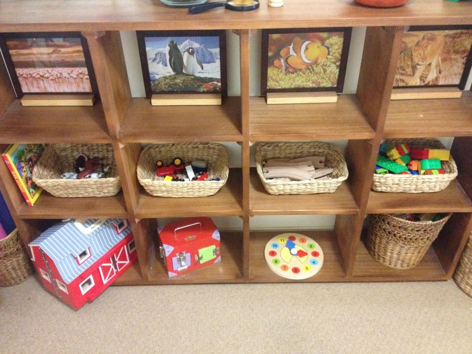 Трехдверный шкаф Montessori