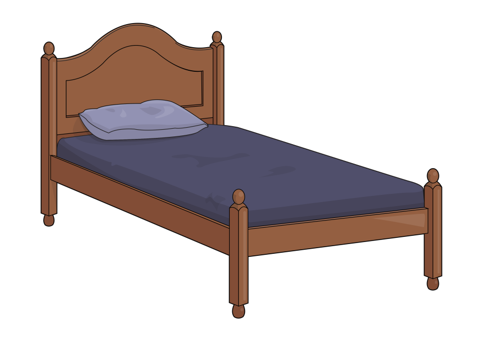 Кровать мультяшный