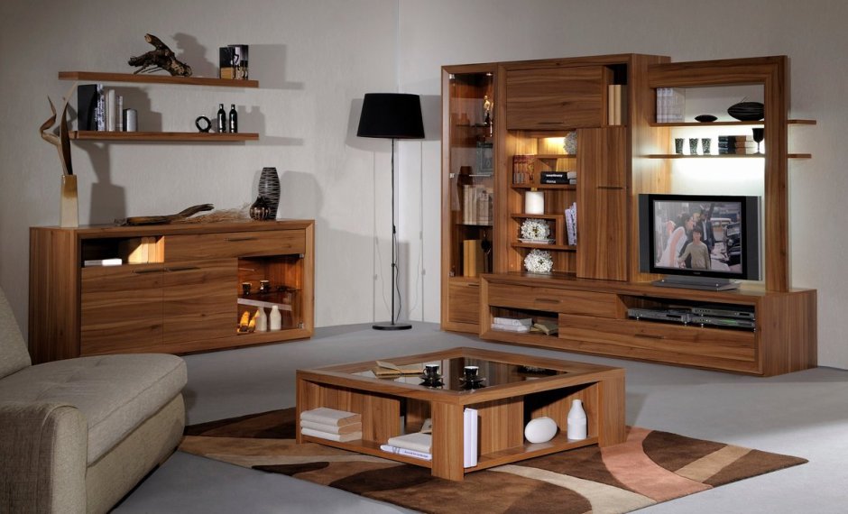 Современная деревянная мебель