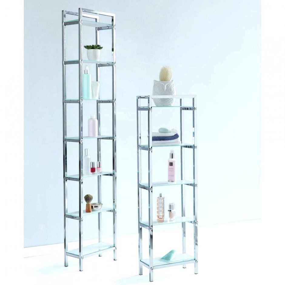 Стеллаж для ванной Costway, 68х25х163 см, cost-hw47885wh