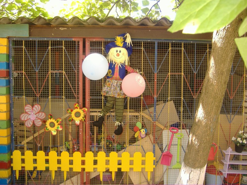 Украшение веранды в детском саду летом игра