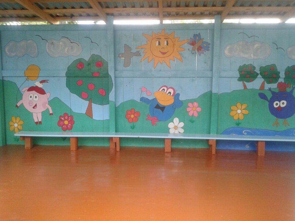 Детская веранда для детского сада