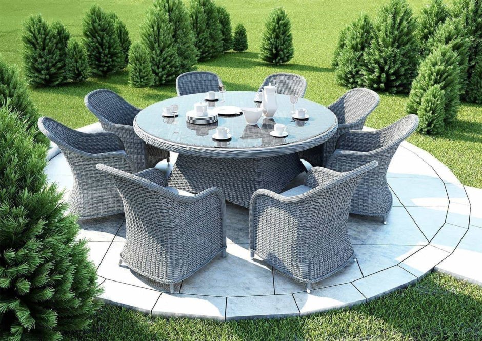 Комплект мебели Allibert Corona Set with Cushion Box