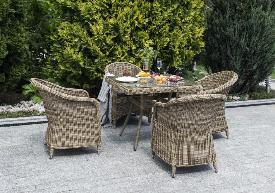 Комплект мебели Allibert Corona Set with Cushion Box