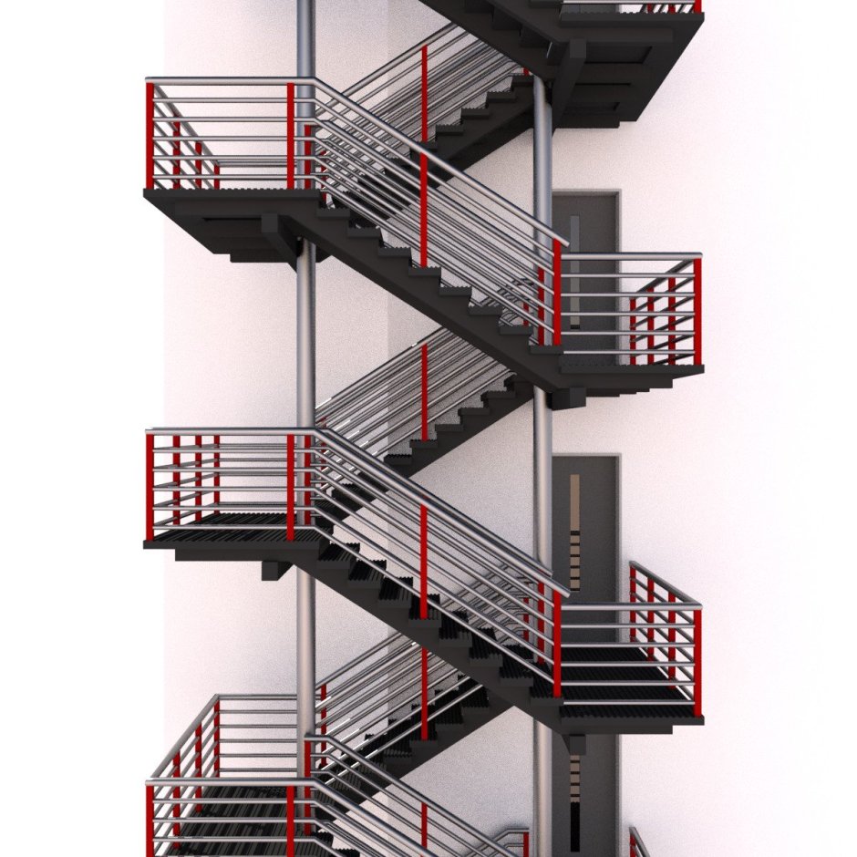 1.450-3 Стальные лестницы площадки стремянки и ограждения