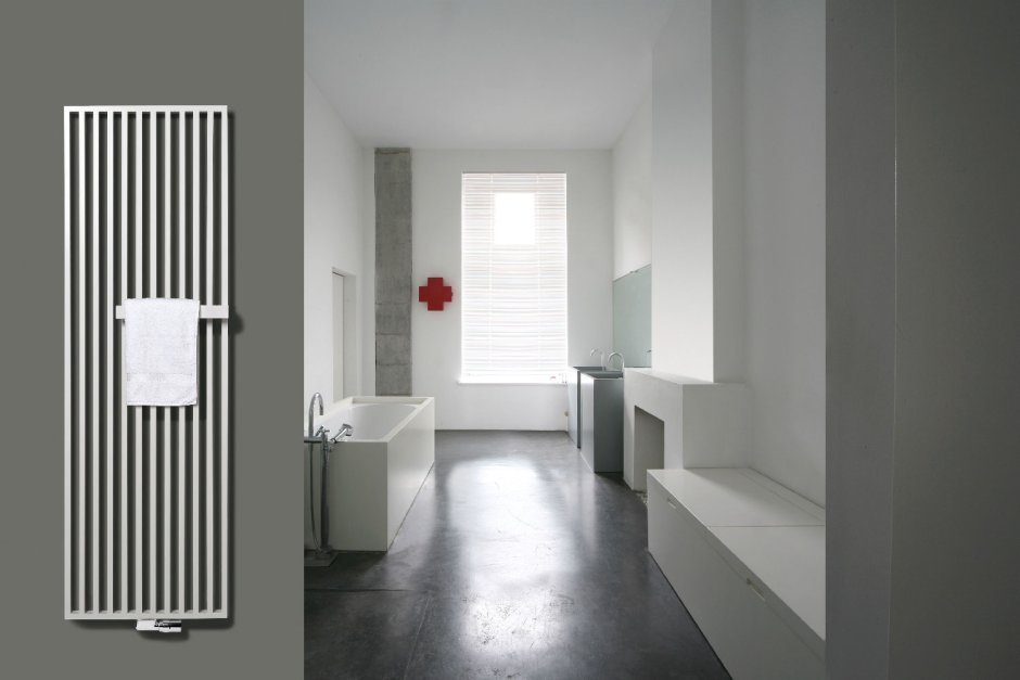 Радиатор вертикальный для ванной комнаты