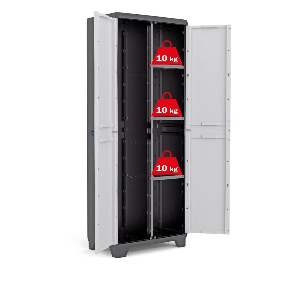 Шкаф пластиковый Kis (Keter) Linear High Cabinet