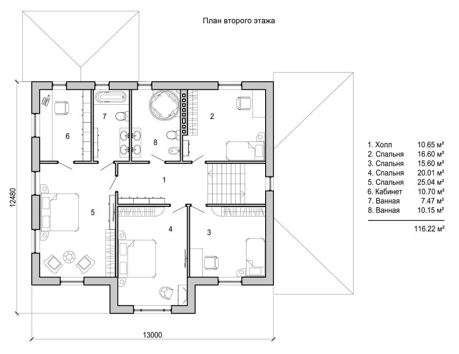 Архитектурный план дома проектирование