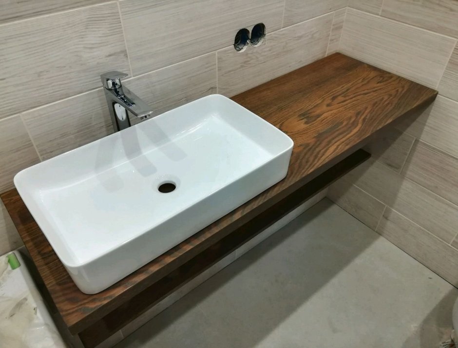 Light Wood Bathroom Vanity