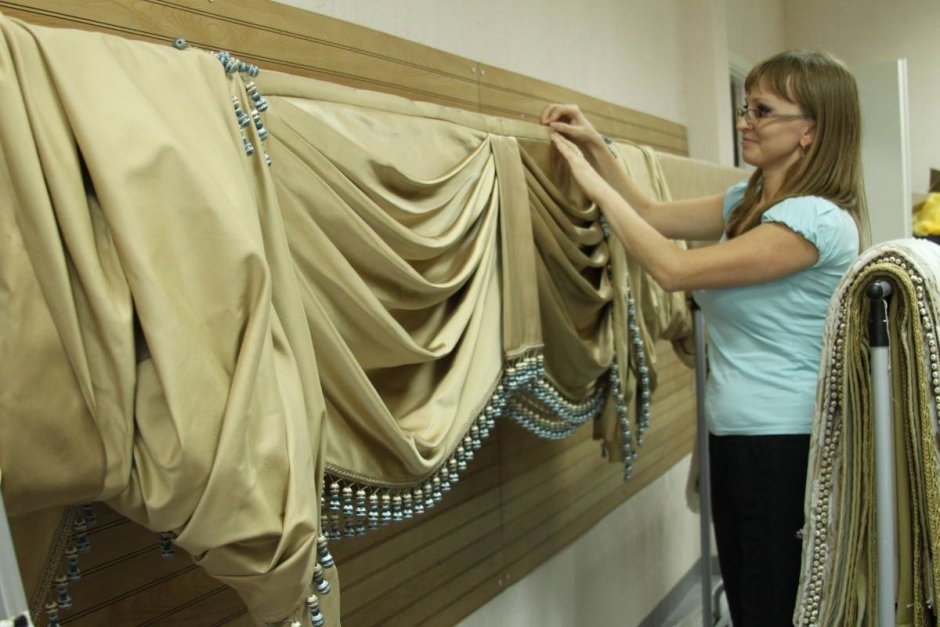 Укорачивание штор