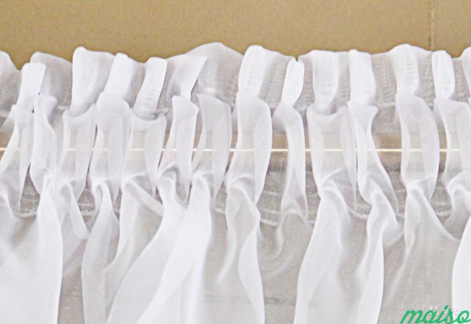 Подгибка штор