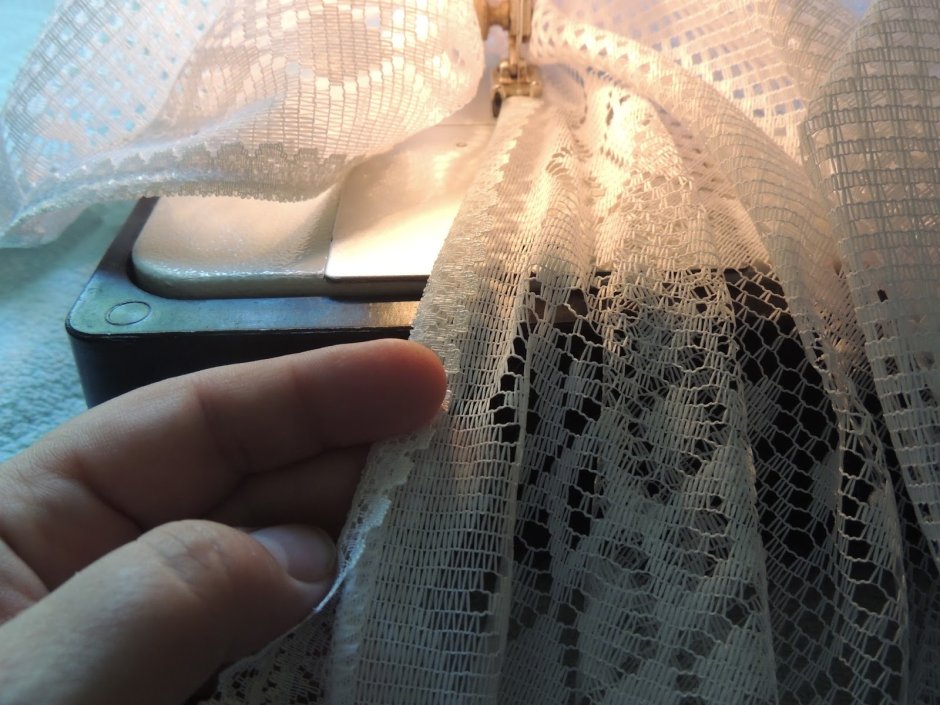 Портьера на шторной ленте