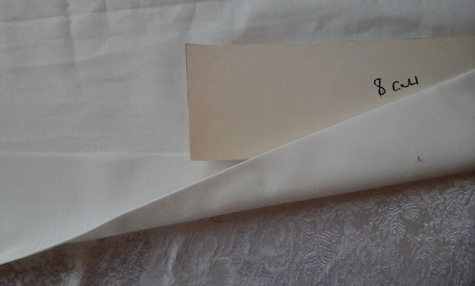 Пришивание шторной ленты к тюли