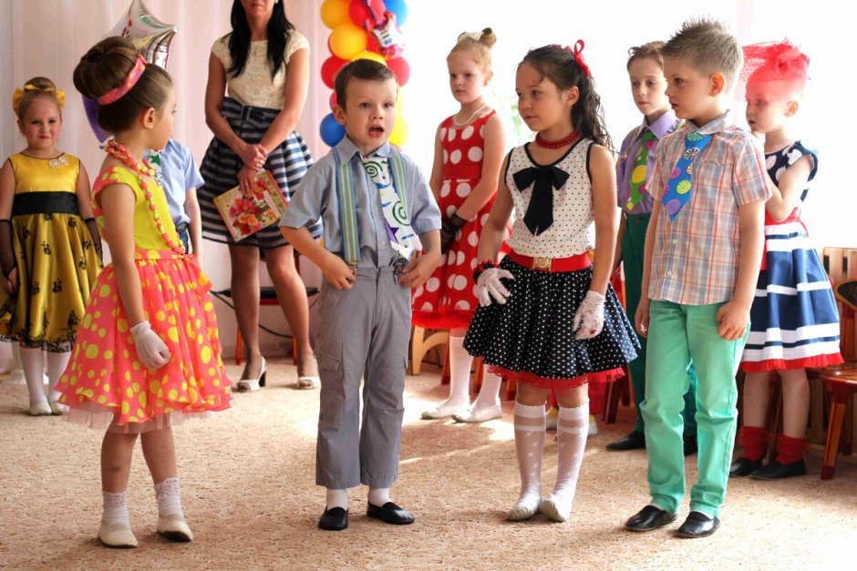 Выпускной в саду