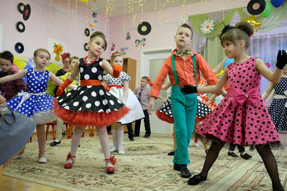 Выпускной в саду в стиле Стиляги мальчики