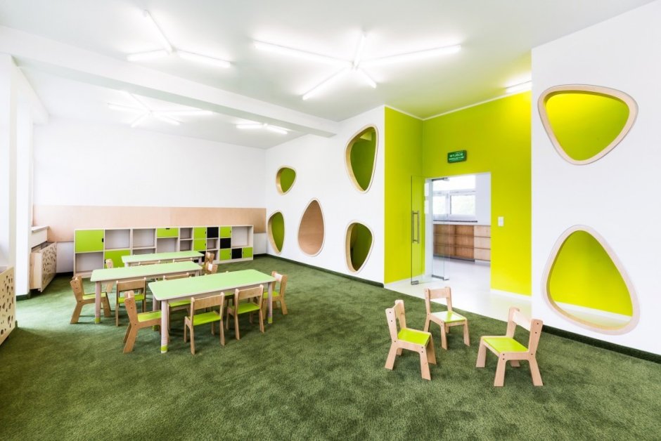 Архитектурное пространство в детском саду