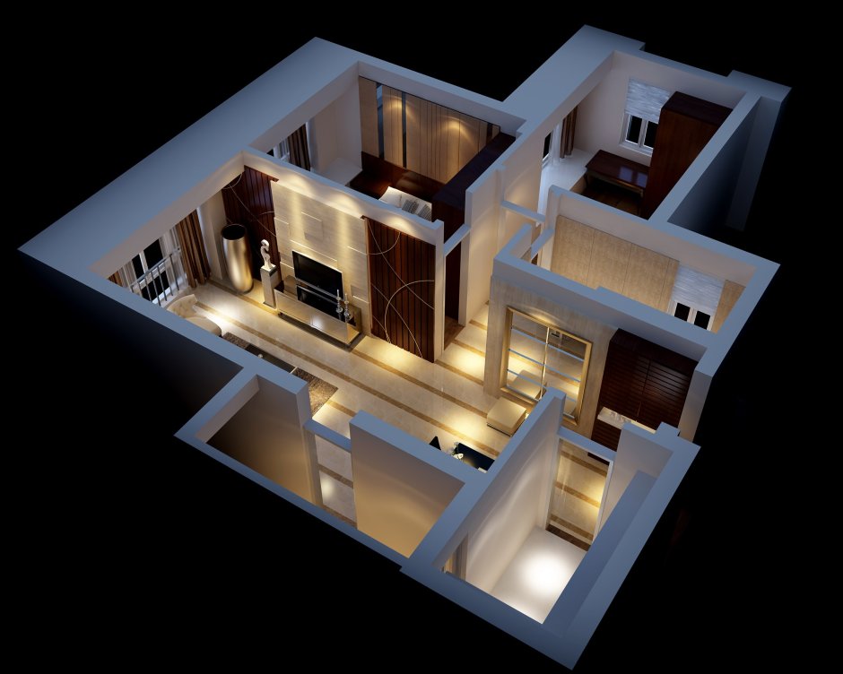3d моделирование домов в 3d Max